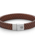 Rebel & and Rose - Armband - Fulletal Premium 12mm Vintage Brown - RR-M0043-S Heren - PansiteNederland.nl