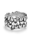 Rebel & Rose Ring Hearts & Hearts - RR-RG026-S - PansiteNederland.nl