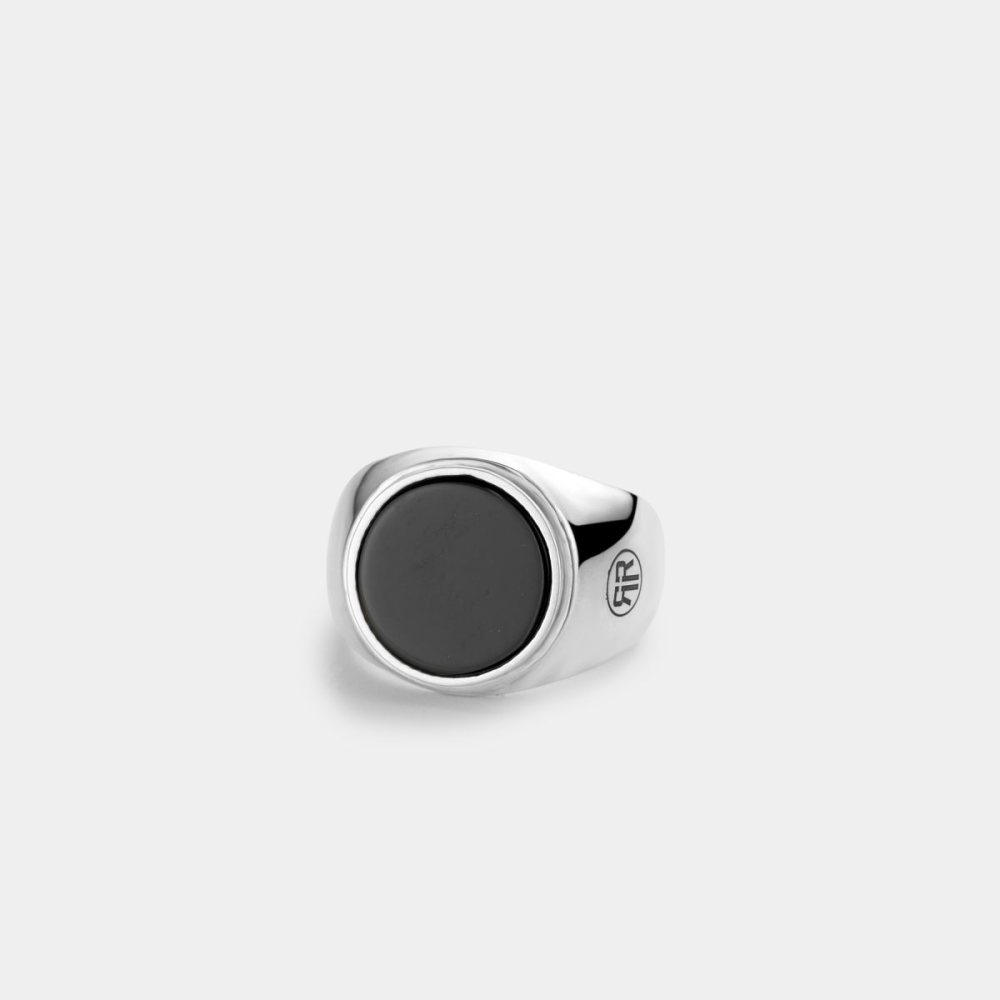 Rebel & Rose Sterling Silver Rings Ring RR-RG028-S – Zwart