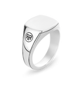 Rebel & Rose Ring Square Silver Shine - RR-RG037-S - PansiteNederland.nl