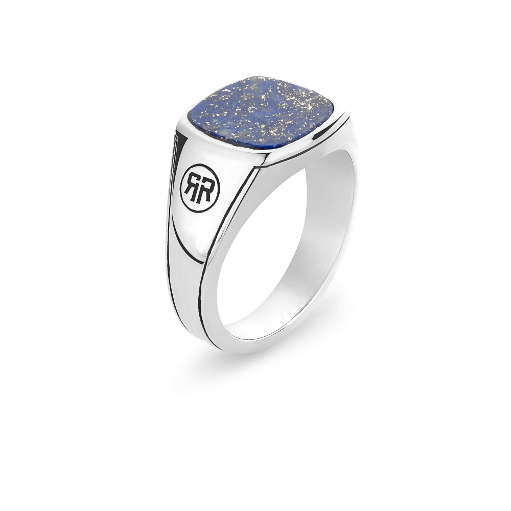 Rebel & Rose Ring Square Lapis - RR-RG039-S - PansiteNederland.nl