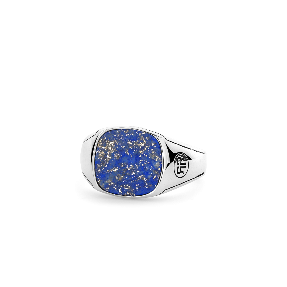 Rebel & Rose Sterling Silver Rings Ring RR-RG039-S – Blauw