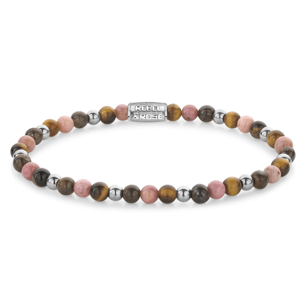 Rebel & and Rose - Armband - Winter Glow - 4mm Armband - RR-40128-S Dames - PansiteNederland.nl