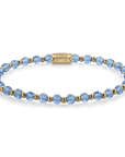Rebel & Rose armband Mix Winter Blues Glam Rocks - 4mm RR-40169-G - PansiteNederland.nl
