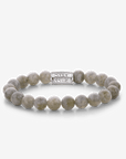 Rebel & & Rose - Armband -  Labradorite Shield - 8mm RR-80122-S - PansiteNederland.nl