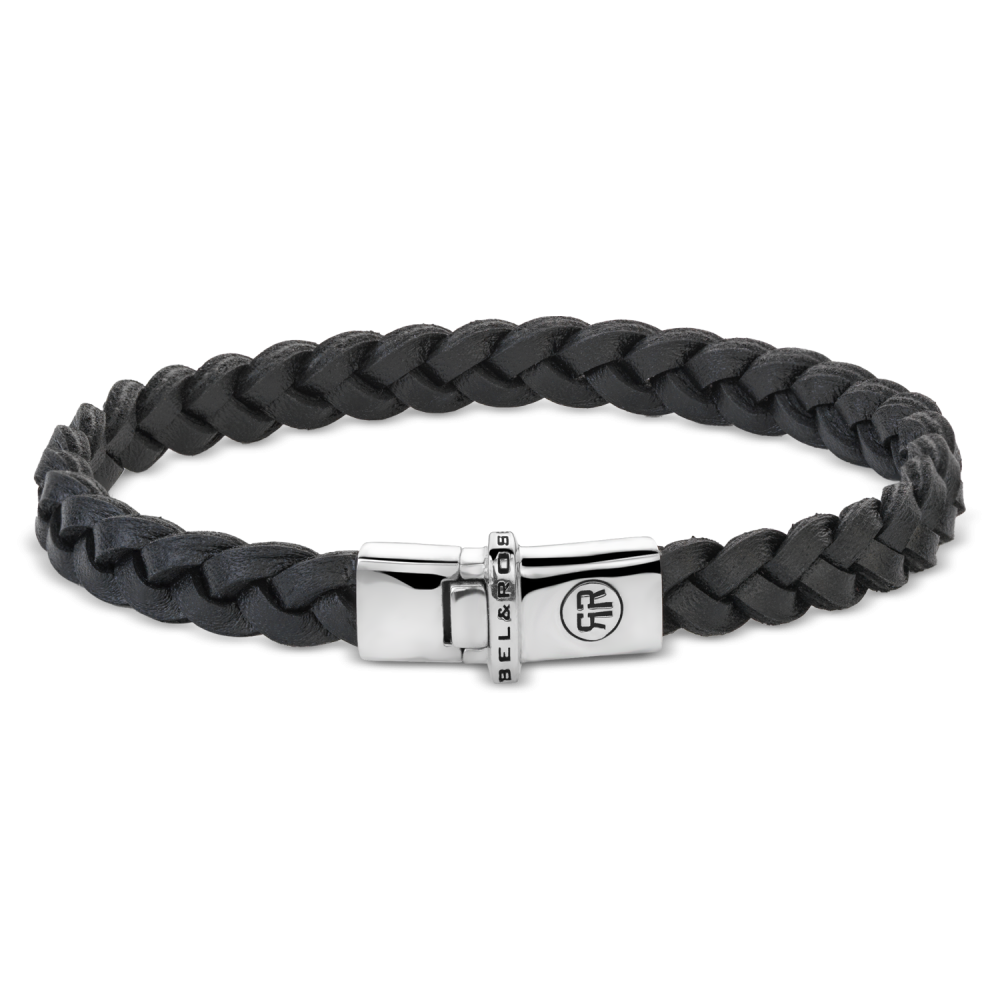 Rebel & Rose Absolutely Leather Armband RR-L0170-S – Zwart