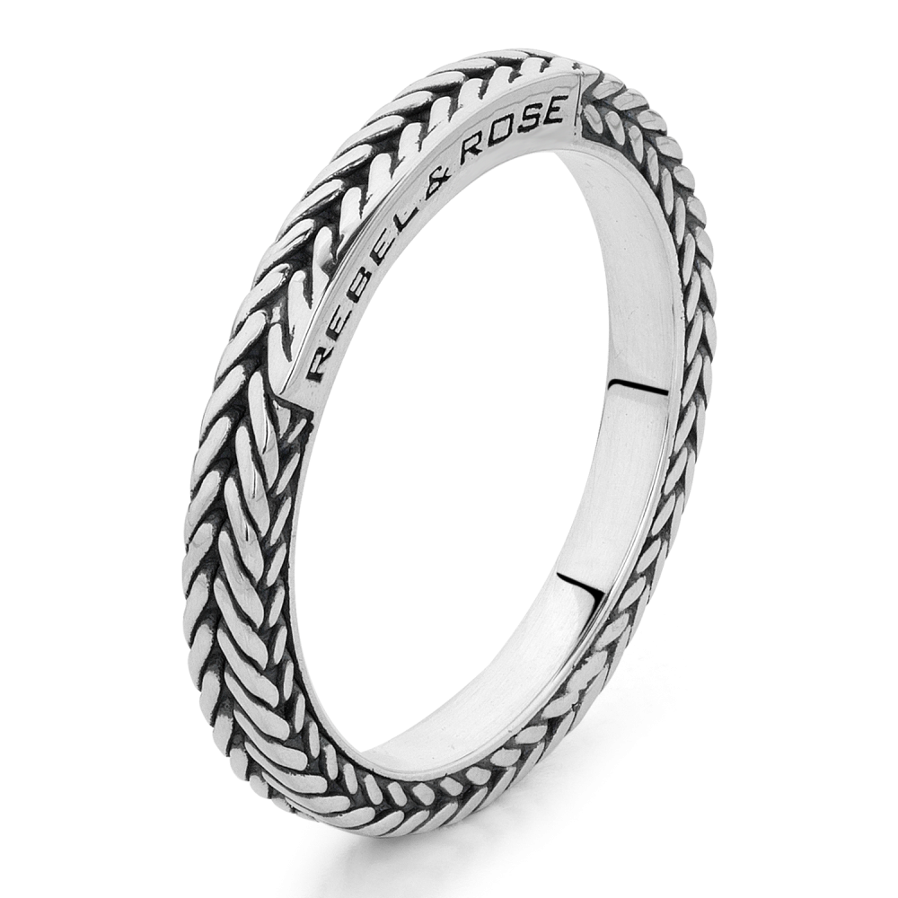 Rebel & Rose Ring RR-RG058-S - Geen Steen