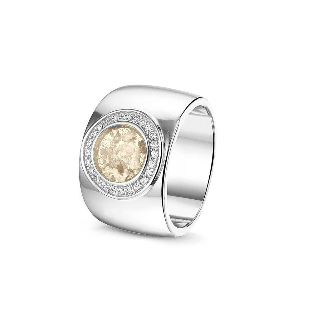 See You Royal ring met as en diamant of zirkonia in goud – RWS-007 – afbeelding 48