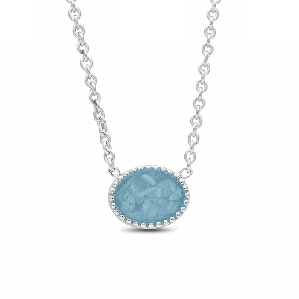See You Ashanger kroon aan zilveren ketting – RWS-011 – afbeelding 1