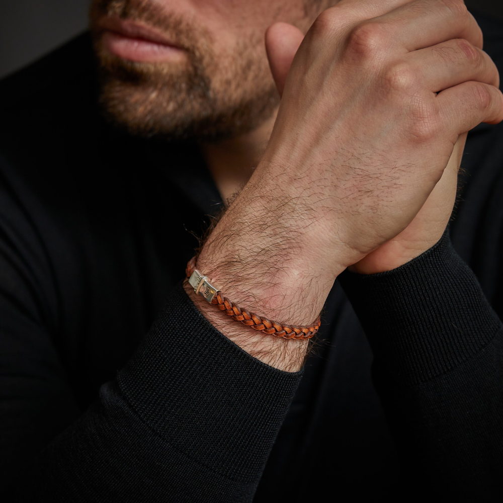 Rebel & Rose Absolutely Leather Armband RR-L0171-S – Bruin