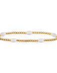 Sparkling Jewels Armband | Mix: gold plated SB-G-3MM-BAR-G54 - PansiteNederland.nl