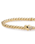 Sparkling Jewels armband | Limited Mom Bracelet SB-G-4MM-DHEART - PansiteNederland.nl