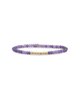 Sparkling Jewels armband Amethyst Reverse Universe - Gold - 4mm SB-G-4MM-RLI-G05 - PansiteNederland.nl
