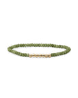 Sparkling Jewels armband Lime Jade Reverse Universe - Gold - 4mm SB-G-4MM-RLI-G64 - PansiteNederland.nl