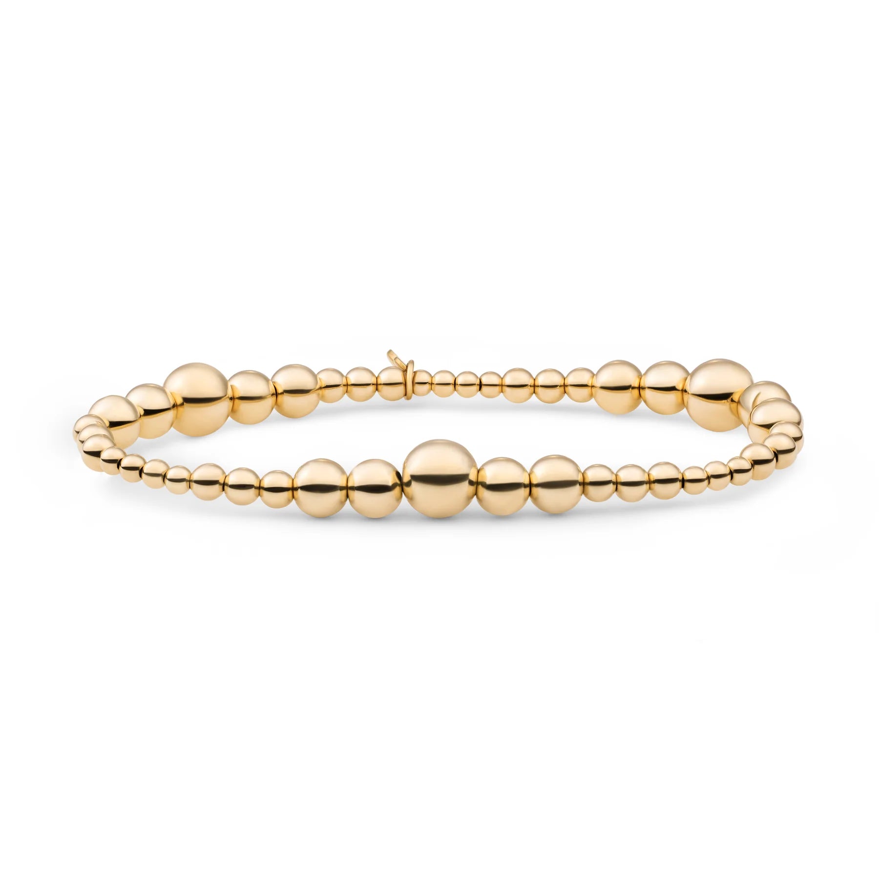 Sparkling Jewels Armband Wave Mix SB-G-MIX-04 Goudkleurig