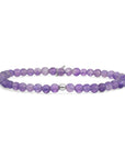 Sparkling Jewels Armband Amethyst Saturn small - Silver 4mm SB-GEM05-ADD-4MM - PansiteNederland.nl