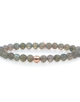 Sparkling Jewels Armband Labradorite Saturn large - Silver 6mm SB-GEM18-ADD-6MM - PansiteNederland.nl