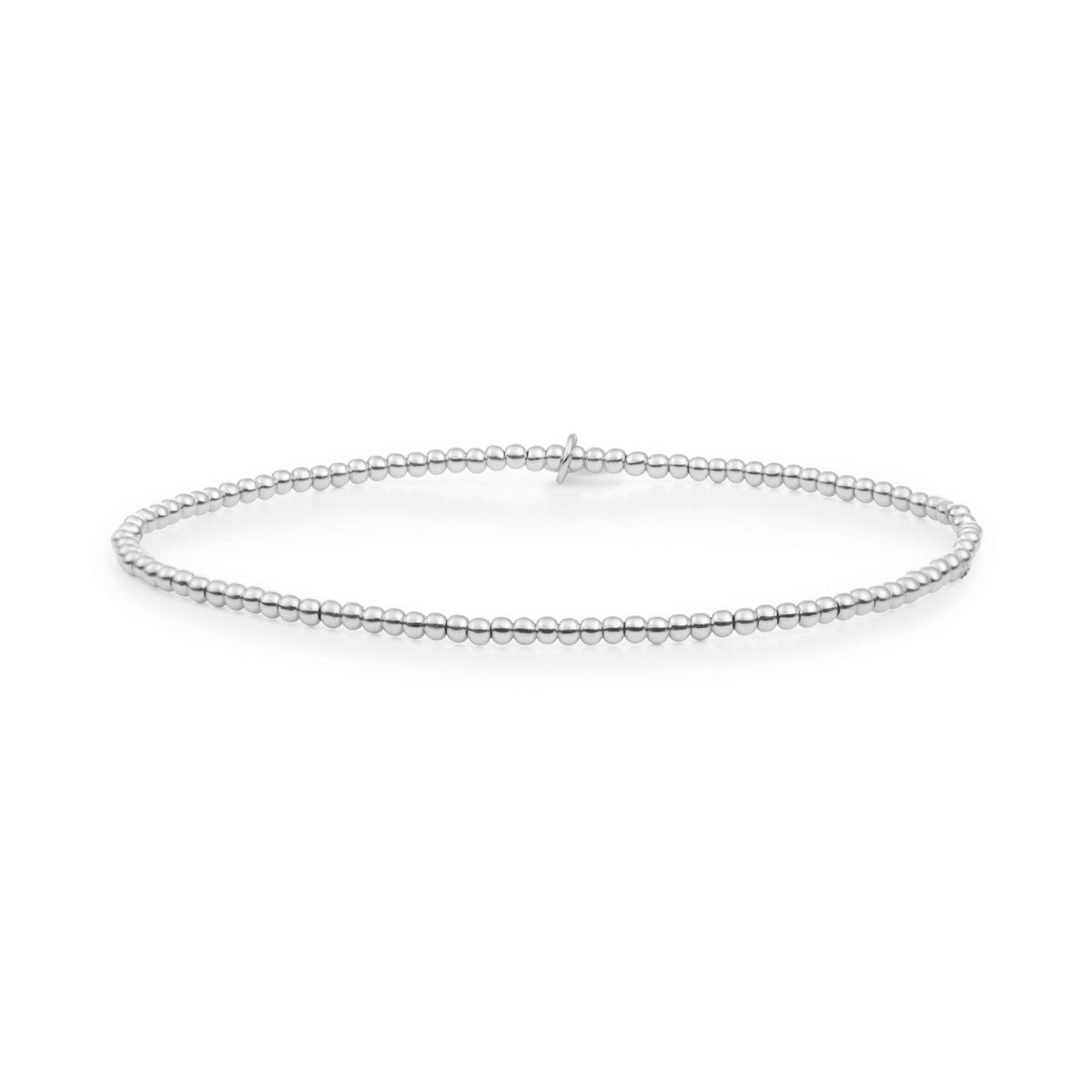 Sparkling Jewels Armband Saturn Extra Small - Silver - 2mm SB-S-2MM-ADD Zilverkleurig