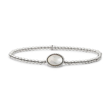 Sparkling Jewels armband Silver - Pearl Twist, exclusief en kwalitatief hoogwaardig. Ontdek nu!