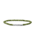 Sparkling Jewels armband Lime Jade 4mm Reverse Universe - Silver SB-S-4MM-RLI-G64 - PansiteNederland.nl
