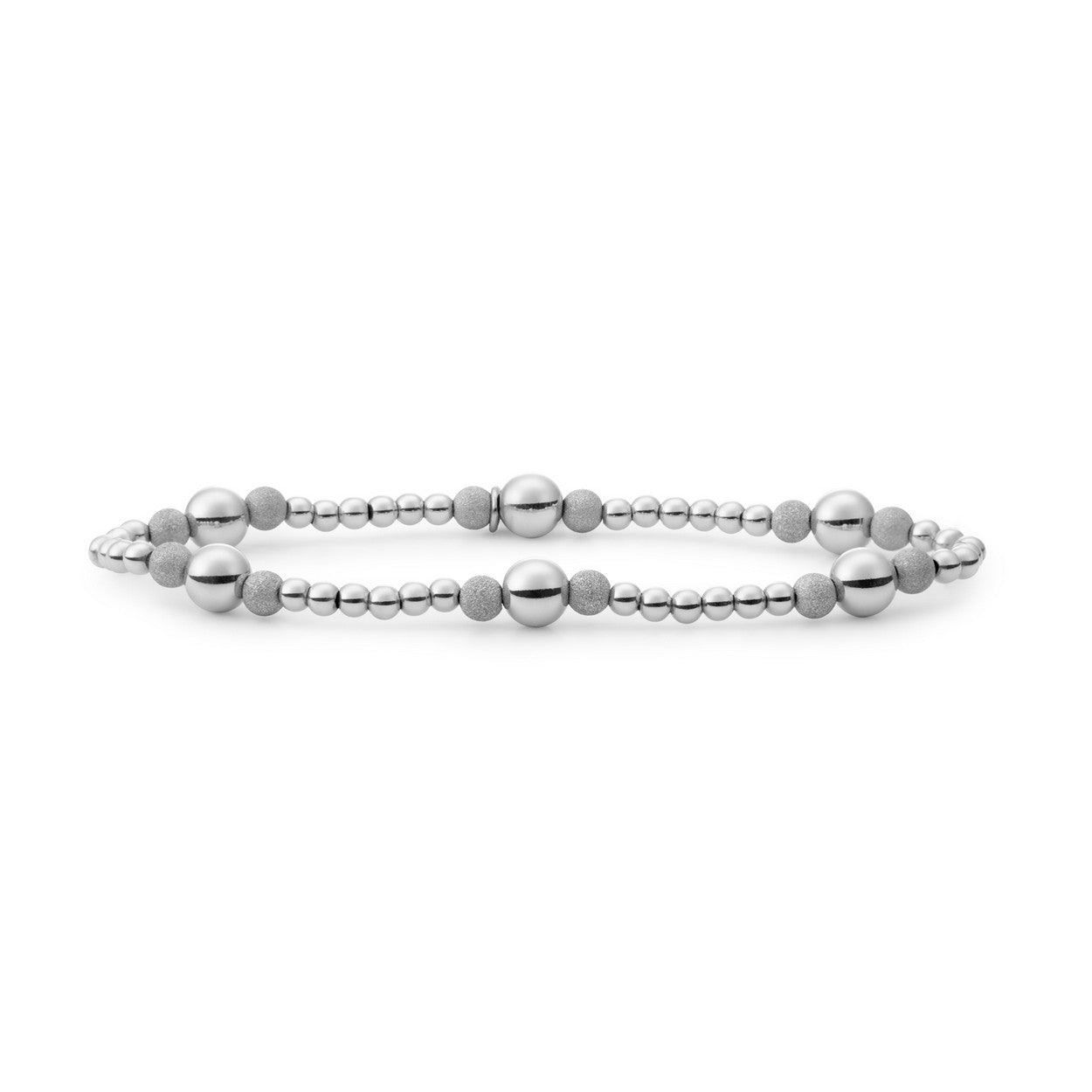Sparkling Jewels Armband Bold Mix SB-S-MIX-01 Zilverkleurig