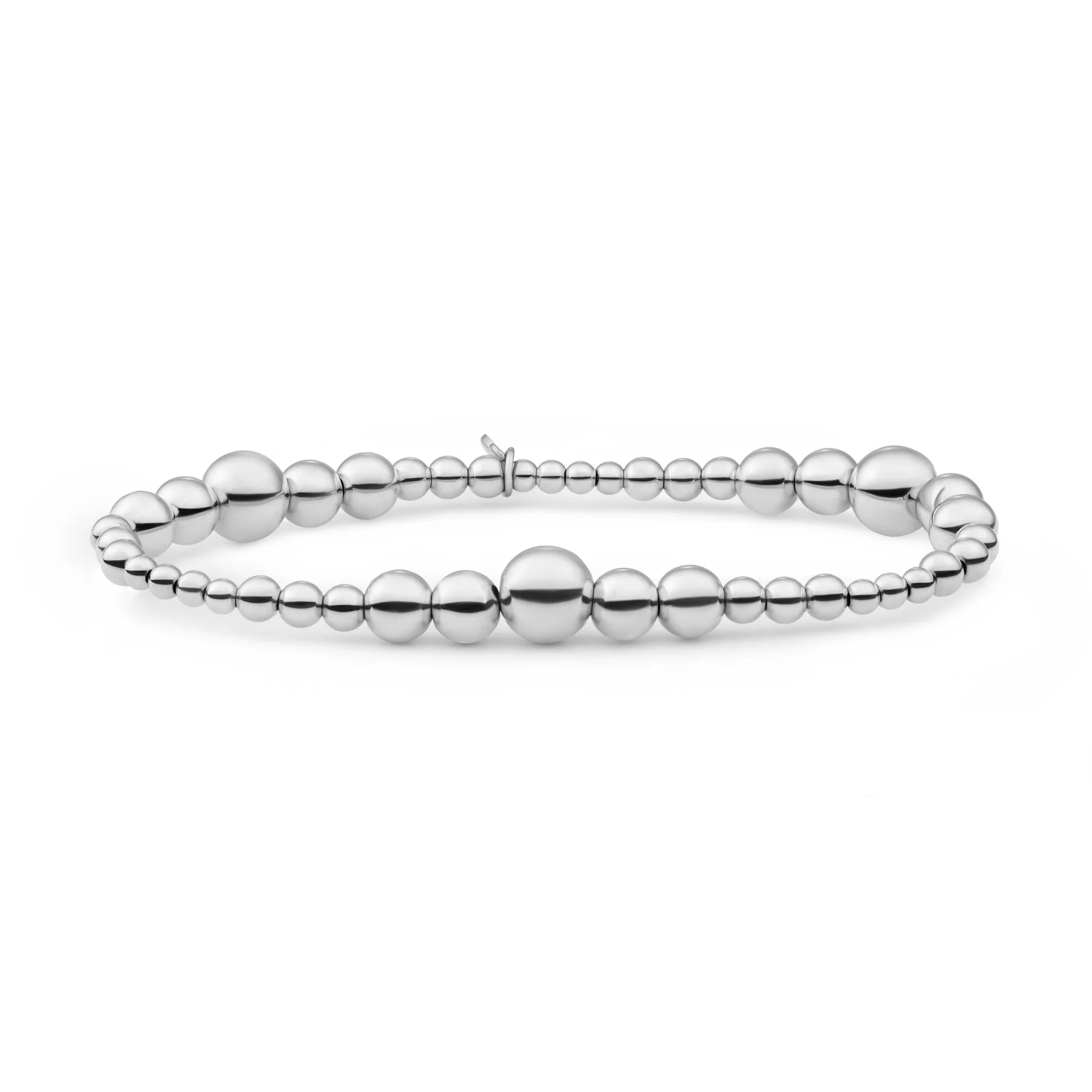 Sparkling Jewels Armband Wave Mix SB-S-MIX-04 Zilverkleurig