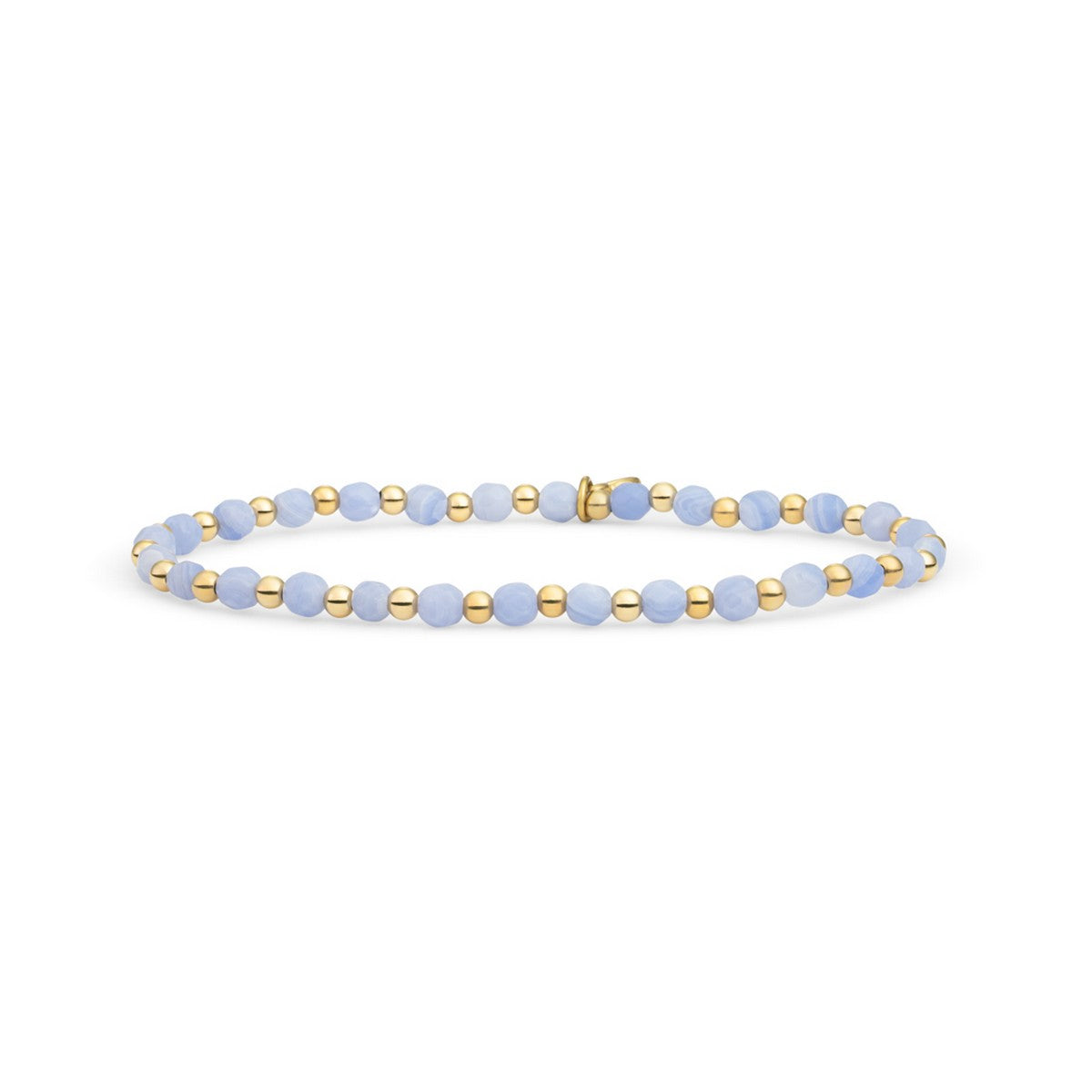 Sparkling Jewels Armband Kantagaat SBG-GEM47-3MM-MIX Zilverkleurig