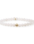Sparkling Jewels Armband Moonstone Saturn large - Gold 6mm SBG-GEM54-ADD-6MM - PansiteNederland.nl