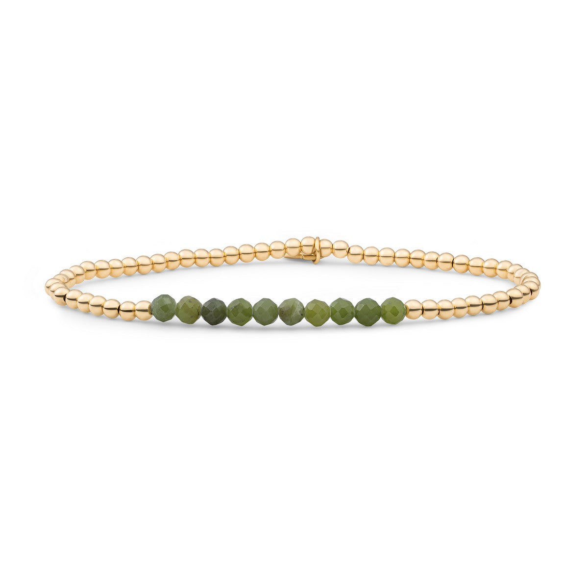 Sparkling Jewels Armband Southern SBG-GEM61-3MM-LINE Goudkleurig