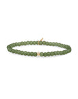 Sparkling Jewels armband Lime Jade Saturn small - Gold - 4mm SBG-GEM64-ADD-4MM - PansiteNederland.nl