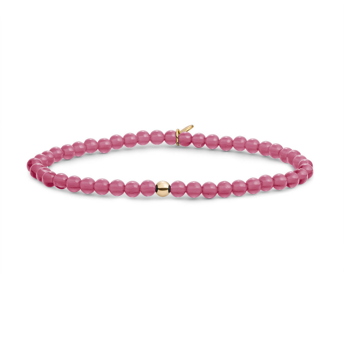 Sparkling Jewels Armband Jade SBG-GEM69-ADD-4MM Goudkleurig