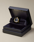 Rosefield horloge SBGSG-O67 Studio Octagonal Watch Ring Black Gold