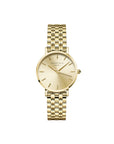 Rosefield horloge SCGSG-S05 Small Edit Champagne Steel Gold