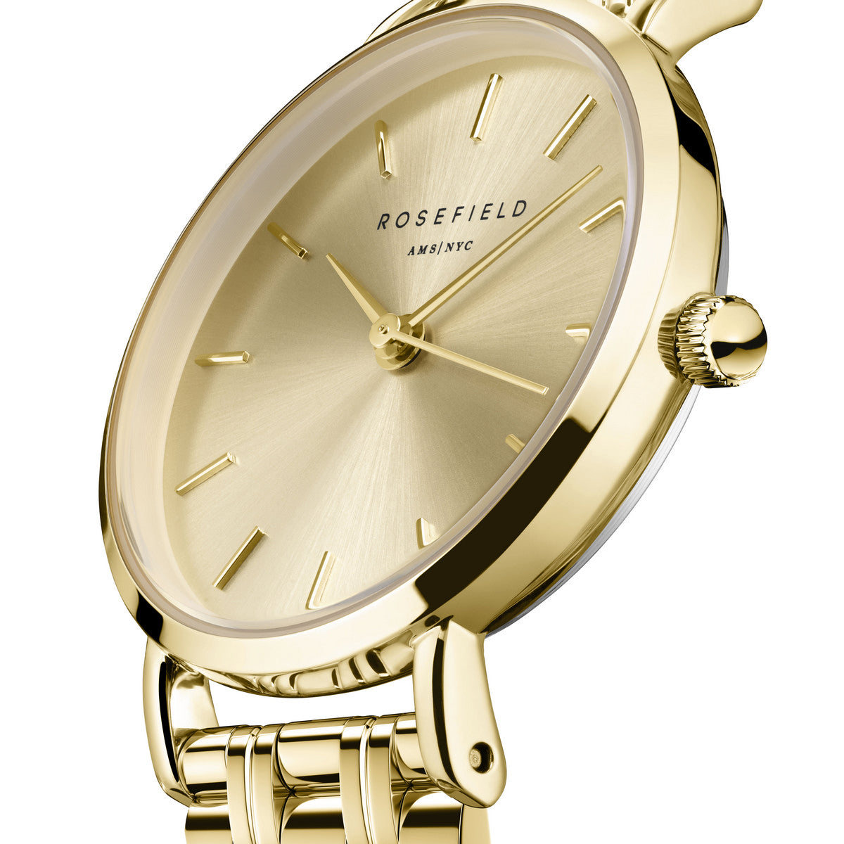 Rosefield Dameshorloge SCGSG-S05 Goudkleurig 26mm
