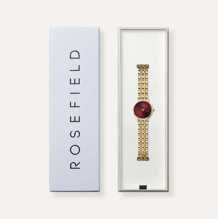 Rosefield Dameshorloge SEGSG-SE01 Goudkleurig 26 mm