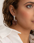 Sparkling Jewels Oorringen Bubble Push Back Earrings - Silver EAS34 - PansiteNederland.nl