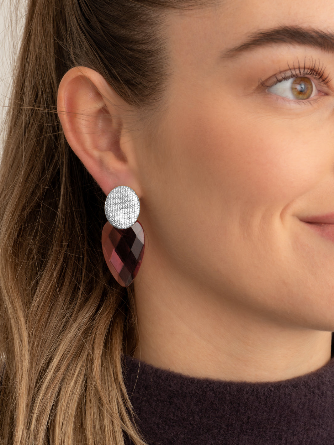 Sparkling Jewels Oorbellen Fuse zirkonia EAS43 Goudkleurig
