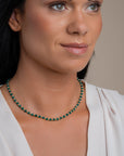 Sparkling Jewels Ketting - Green Onyx NLK03G-G53, exclusief en kwalitatief hoogwaardig. Ontdek nu!