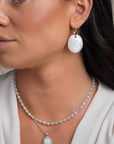 Sparkling Jewels Ketting - Moonstone NLK03S-G54, exclusief en kwalitatief hoogwaardig. Ontdek nu!
