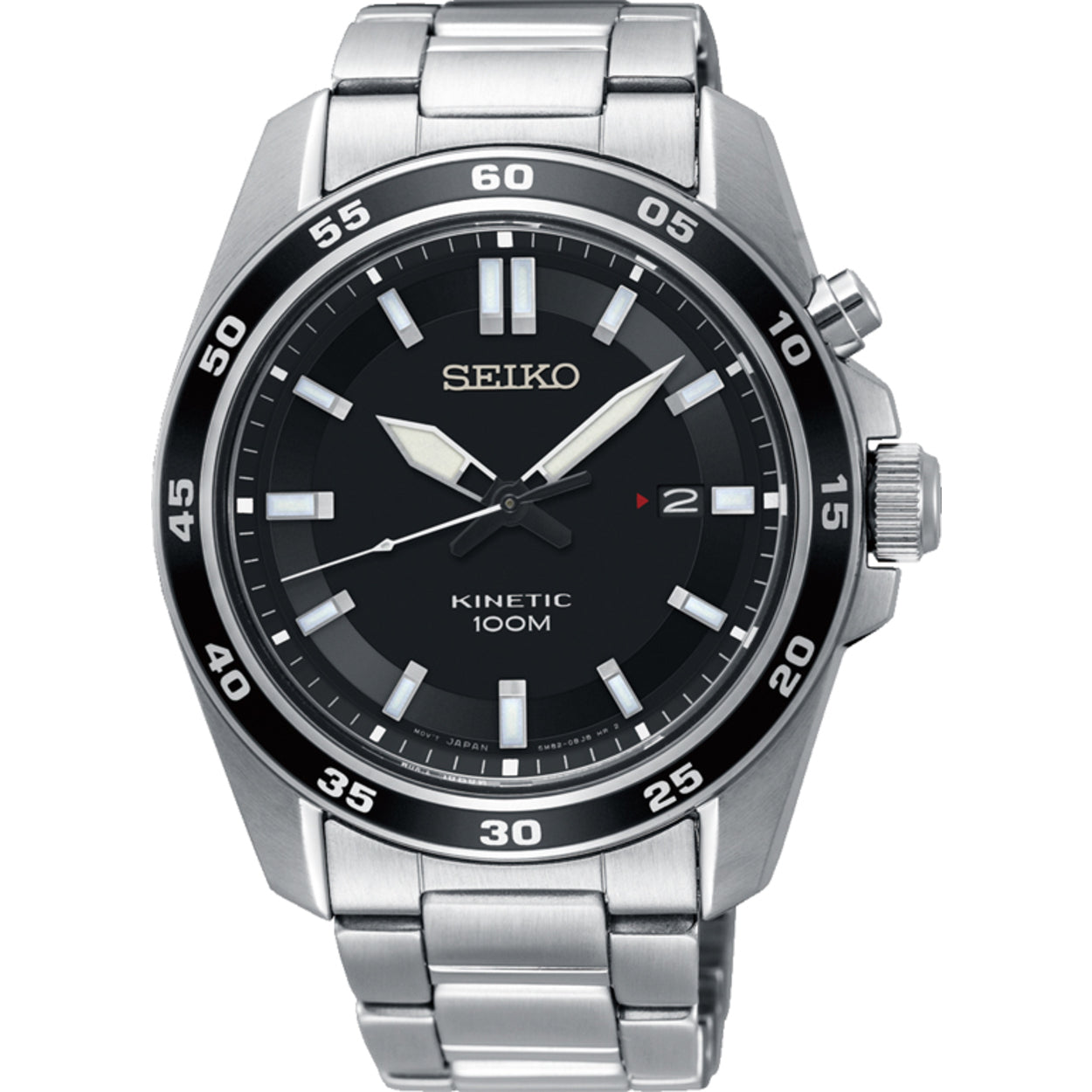 Seiko Herenhorloge SKA785P1 zwart - SKA785P1