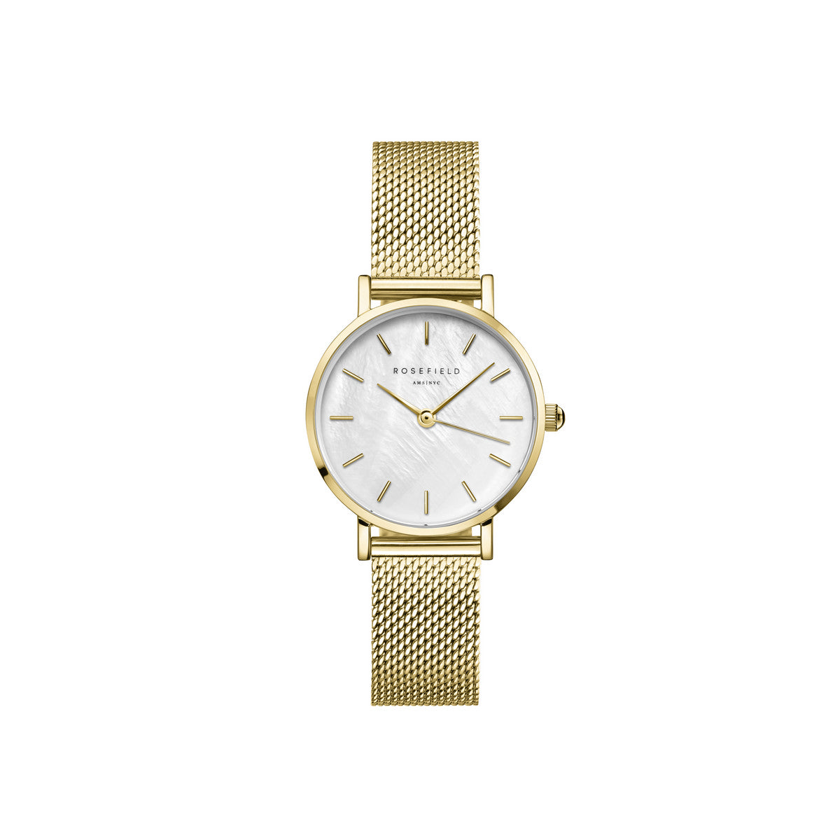 Rosefield Dameshorloge SMGMG-S06 Goudkleurig 26mm