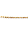 Sparkling Jewels ketting Serpentine Chain gold plated - Silver - 60cm SN-SPG-060 - PansiteNederland.nl