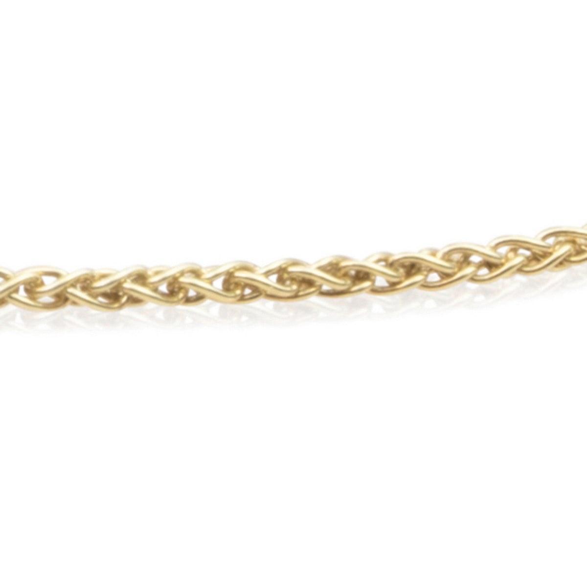 Sparkling Jewels Ketting Wheat Chain SN-WG-042 Goudkleurig