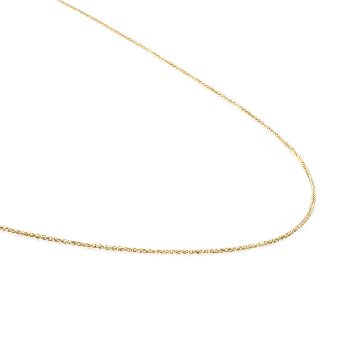 Sparkling Jewels Ketting Wheat Chain SN-WG-042 Goudkleurig