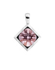 Sparkling Jewels hanger Aubergine Quartz Cushion Cut Amulet - SP32-G59 - PansiteNederland.nl