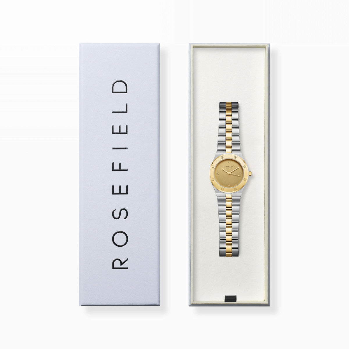 Rosefield Dameshorloge SPCDSD-SP05 Gold and Silver 33.23x40mm