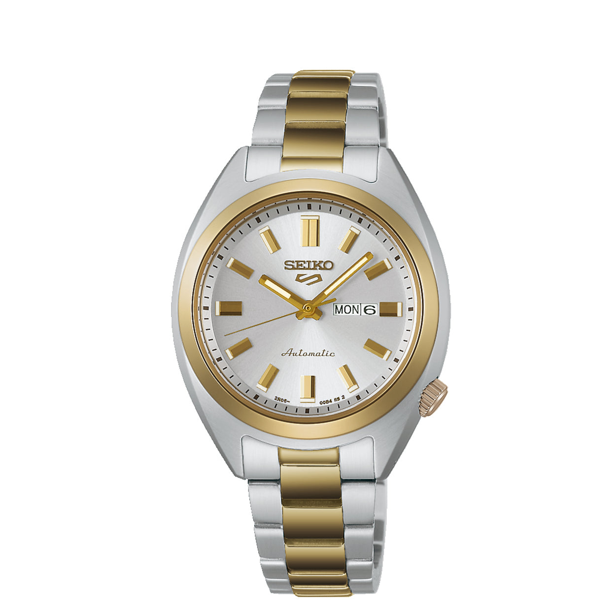 Seiko 5 Sports Dameshorloge SRE024K1 wit - SRE024K1