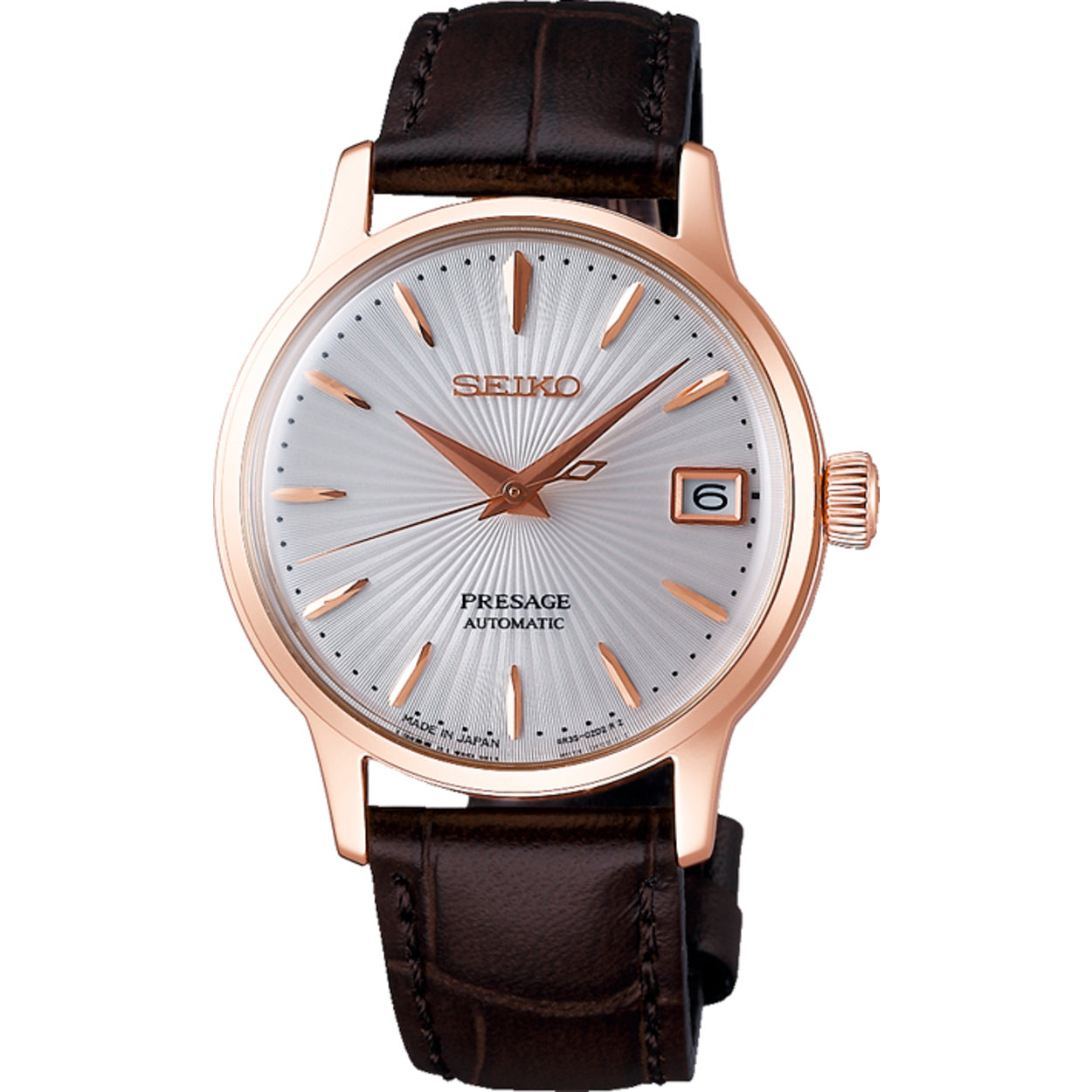 Seiko Presage Dameshorloge SRP852J1 crème - SRP852J1