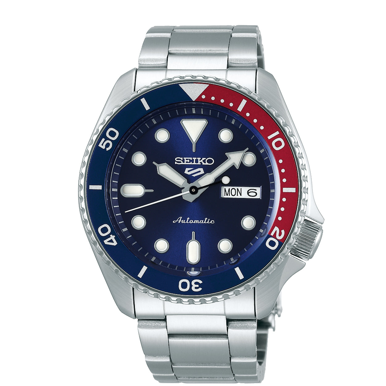 Seiko 5 Sports Herenhorloge SRPD53K1 blauw - SRPD53K1