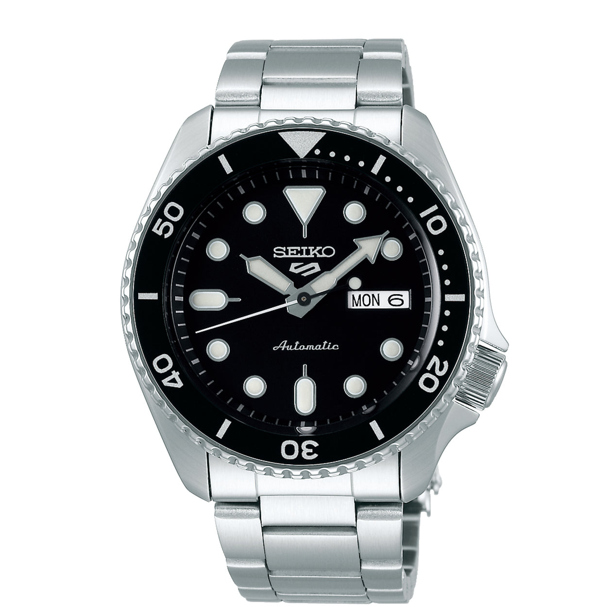 Seiko 5 Sports Herenhorloge SRPD55K1 zwart - SRPD55K1
